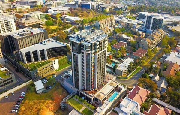 Sandton Skye Premium Suites & Penthouses Йоханесбург Екстериор снимка